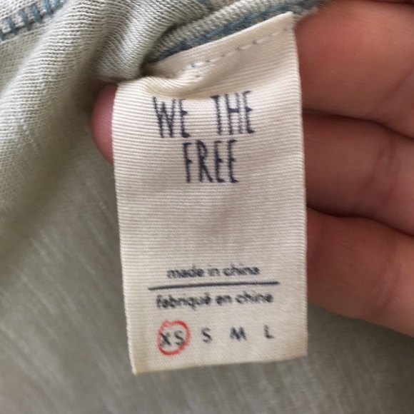 SOLD 💸 Free people We The Free oversized shirt - Picture 6 of 8
